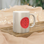 Load image into Gallery viewer, Average Streamer Society Metallic Mug (Silver)