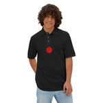 Load image into Gallery viewer, Average Streamer Society Stylish Men's Piqué Polo with Red Emblem - Perfect for Casual Outings & Summer Events