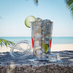 Load image into Gallery viewer, Average Streamer Society Sunsplash Tumbler with Straw, 16oz