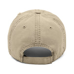 Load image into Gallery viewer, Average Streamer Society Distressed Dad Hat with Embroidered Logo - Vintage Casual Cap for Everyday Wear
