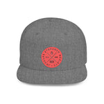 Load image into Gallery viewer, Average Streamer Society Stylish Flat Bill Snapback Cap - Trendy Adjustable Hat with Unique Design
