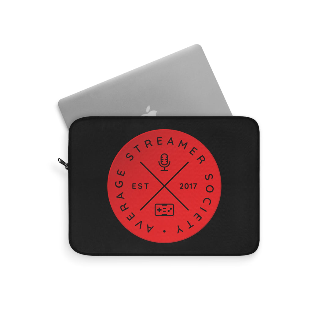 Average Streamer Society Laptop Sleeve