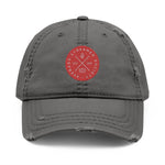 Load image into Gallery viewer, Average Streamer Society Distressed Dad Hat with Embroidered Logo - Vintage Casual Cap for Everyday Wear
