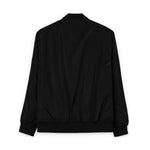 Load image into Gallery viewer, Average Streamer Society Men&#39;s Recycled Bomber Jacket with Embroidered Patch - Eco-Friendly Fashion
