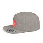 Load image into Gallery viewer, Average Streamer Society Stylish Flat Bill Snapback Cap - Trendy Adjustable Hat with Unique Design
