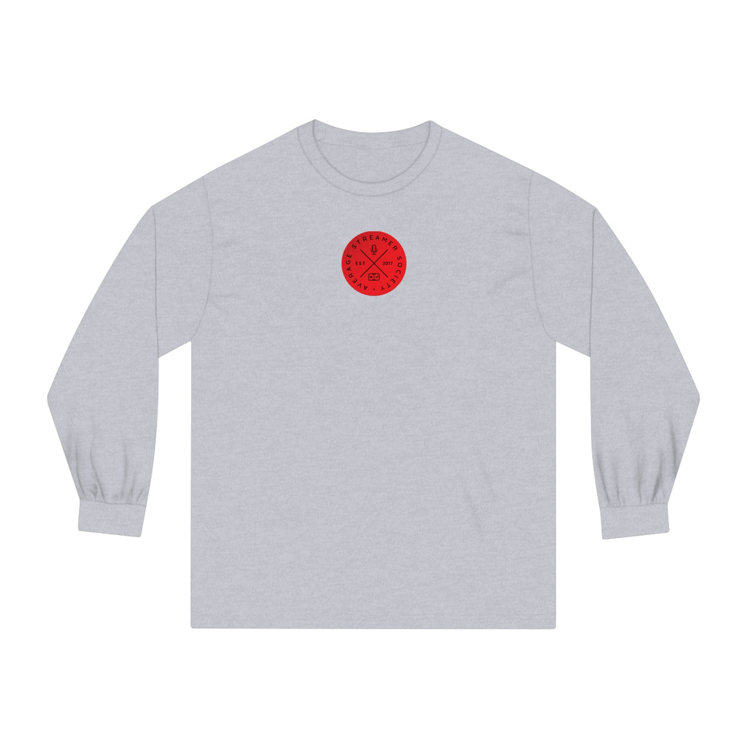 Average Streamer Society 2 Unisex Classic Long Sleeve T-Shirt.