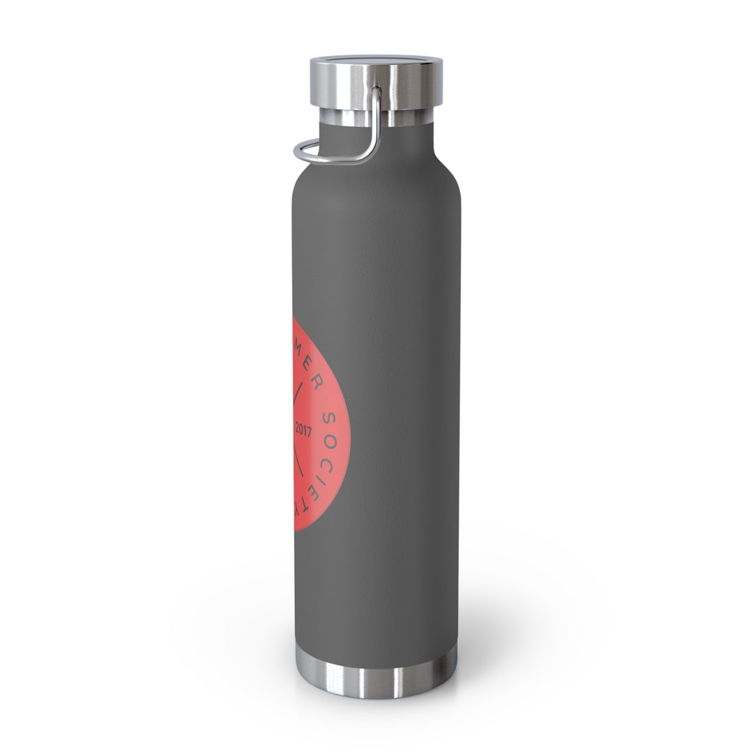Average Streamer Society Copper Vacuum Insulated Bottle, 22oz.