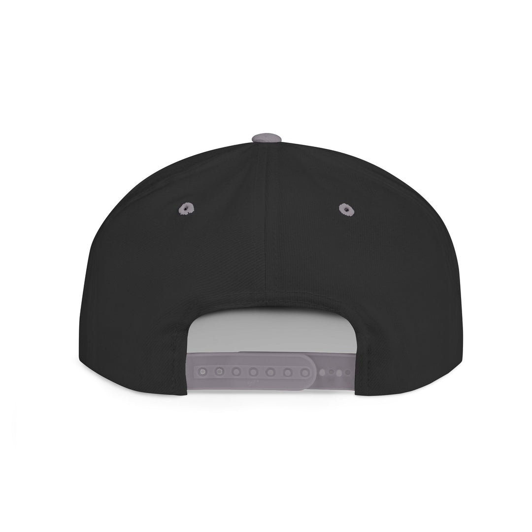 Average Streamer Society Stylish Flat Bill Snapback Cap - Trendy Adjustable Hat with Unique Design