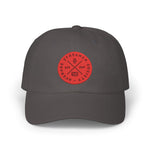 Load image into Gallery viewer, Average Streamer Society Heritage Red Emblem Classic Dad Cap - Casual Style for Everyday Adventures
