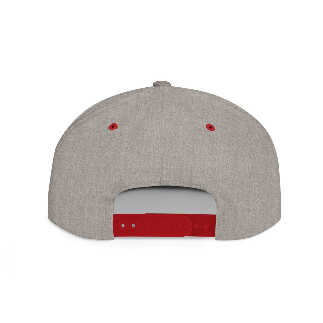 Average Streamer Society Stylish Flat Bill Snapback Cap - Trendy Adjustable Hat with Unique Design