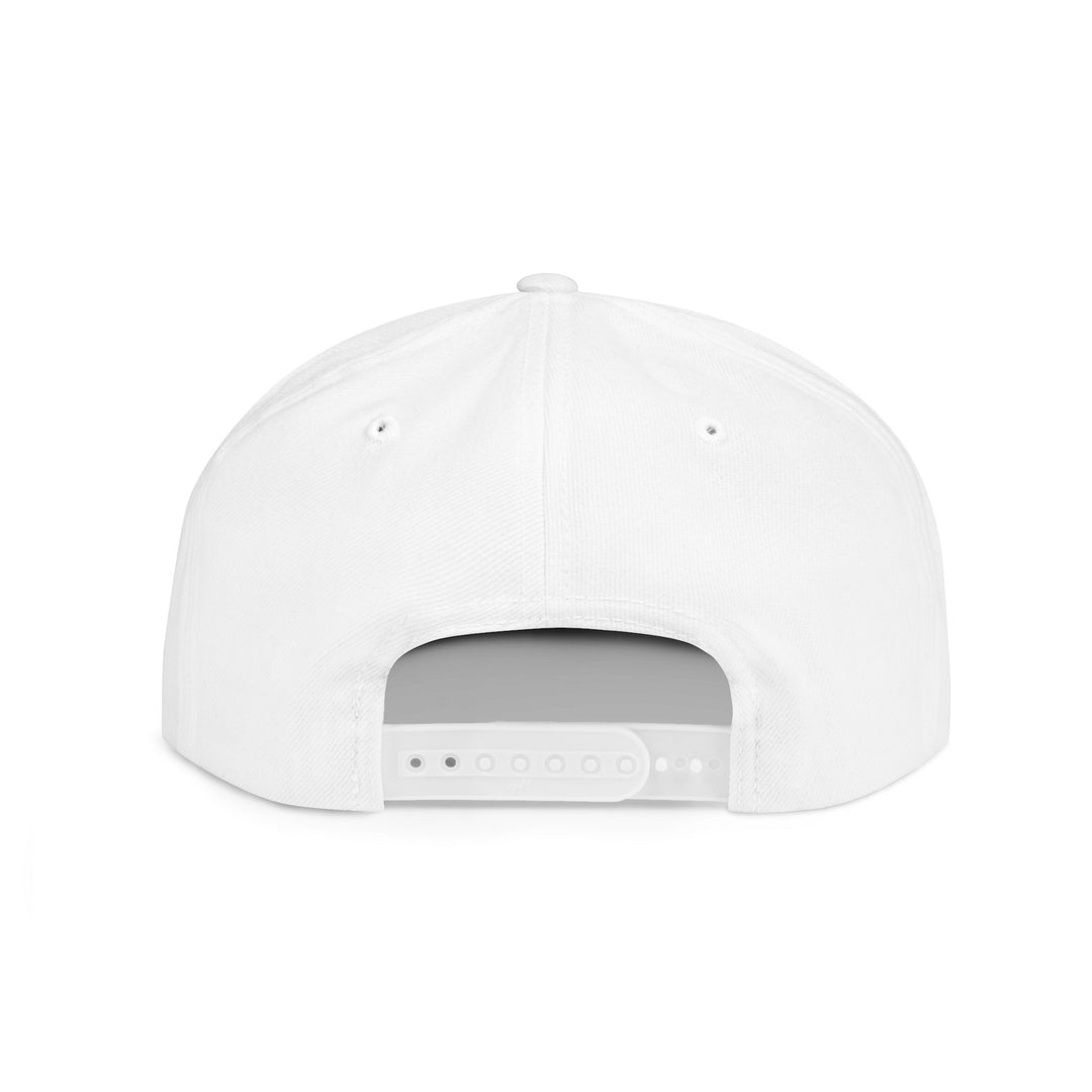 Average Streamer Society Stylish Flat Bill Snapback Cap - Trendy Adjustable Hat with Unique Design