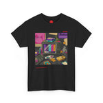 Load image into Gallery viewer, Average Streamer Society Retro 3 Unisex Heavy Cotton Tee
