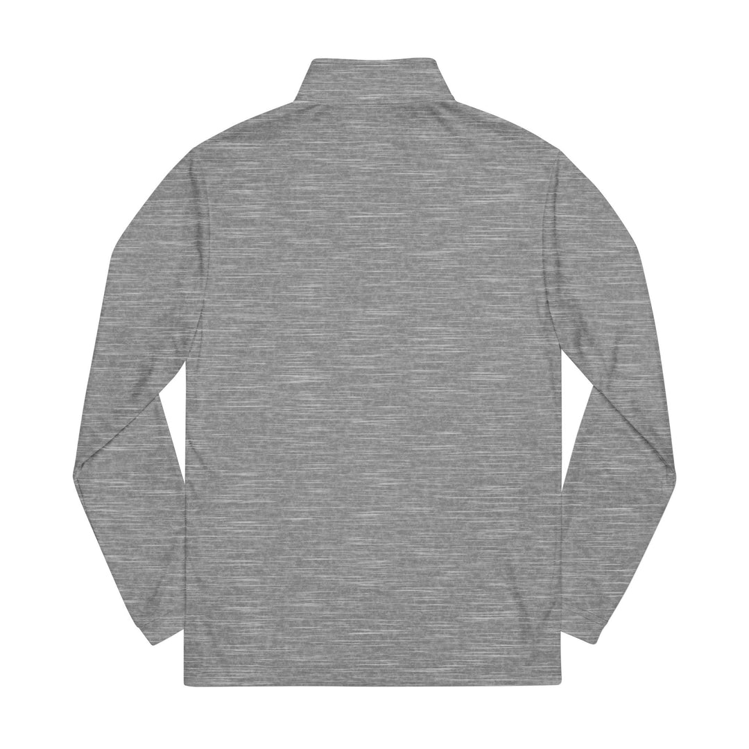 Average Streamer Society adidas® Quarter-Zip Pullover with Embroidered Design - Stylish Comfort for Active Lifestyles