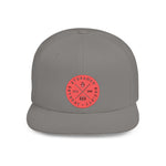 Load image into Gallery viewer, Average Streamer Society Stylish Flat Bill Snapback Cap - Trendy Adjustable Hat with Unique Design
