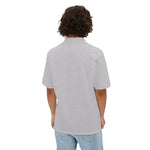 Load image into Gallery viewer, Average Streamer Society Stylish Men&#39;s Piqué Polo with Red Emblem - Perfect for Casual Outings &amp; Summer Events
