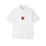Load image into Gallery viewer, Average Streamer Society Stylish Men&#39;s Piqué Polo with Red Emblem - Perfect for Casual Outings &amp; Summer Events
