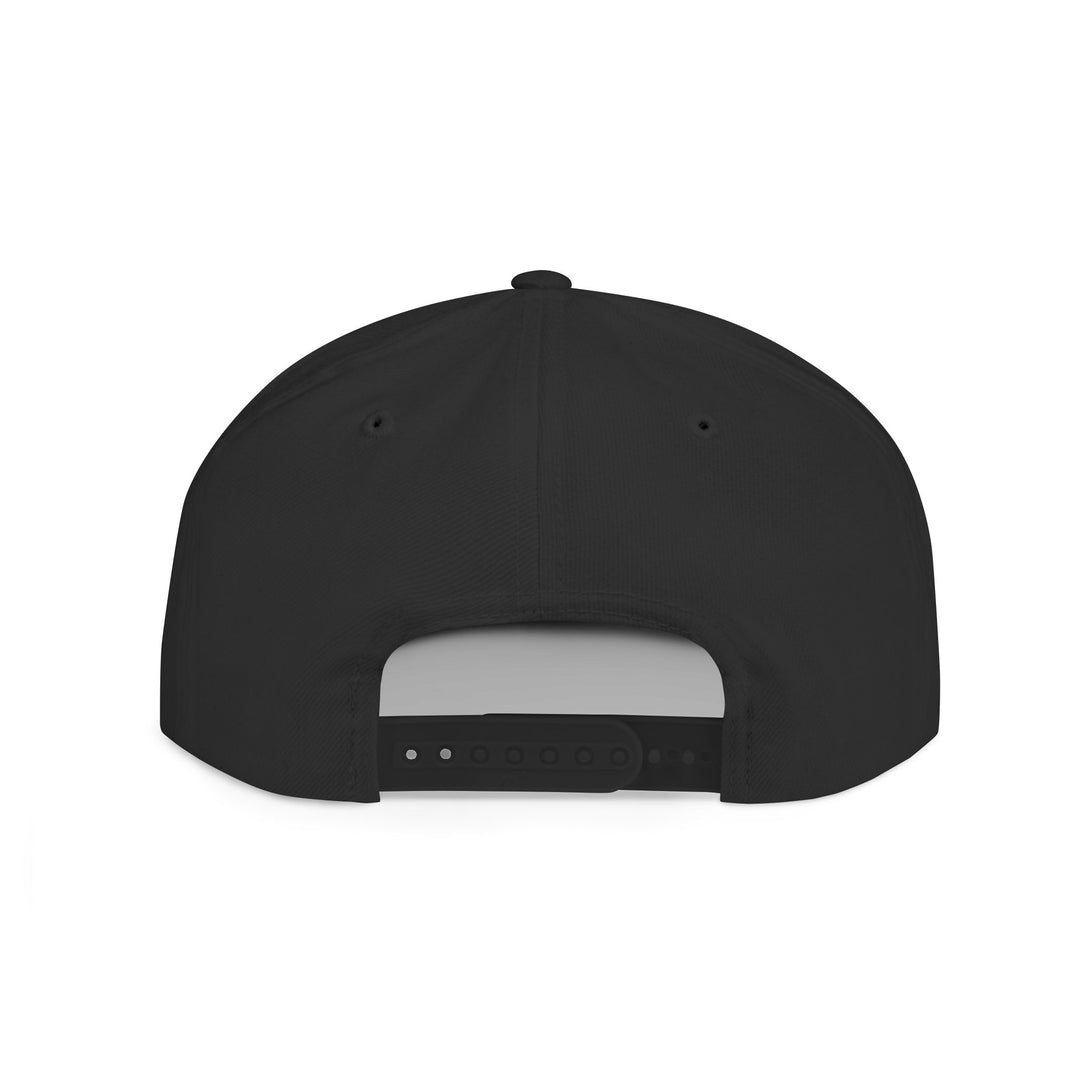 Average Streamer Society Stylish Flat Bill Snapback Cap - Trendy Adjustable Hat with Unique Design