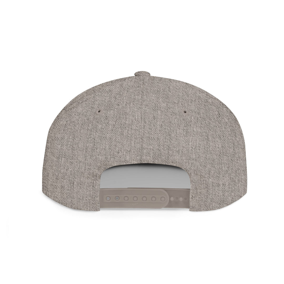 Average Streamer Society Stylish Flat Bill Snapback Cap - Trendy Adjustable Hat with Unique Design