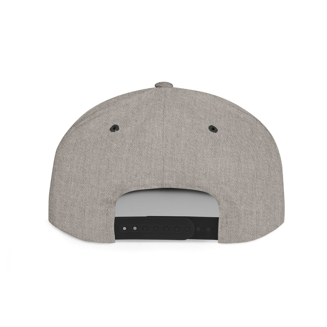 Average Streamer Society Stylish Flat Bill Snapback Cap - Trendy Adjustable Hat with Unique Design