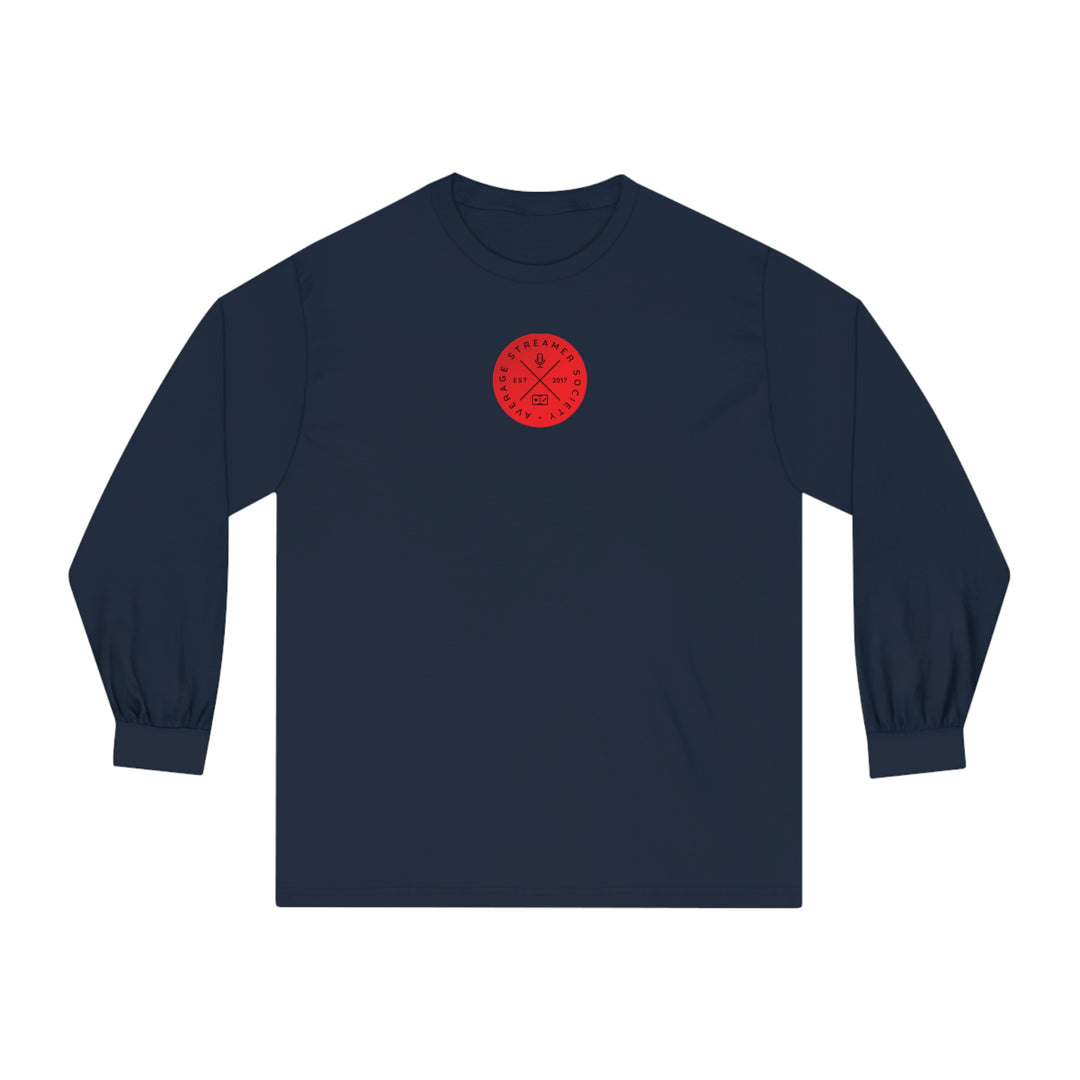 Average Streamer Society 2 Unisex Classic Long Sleeve T-Shirt.