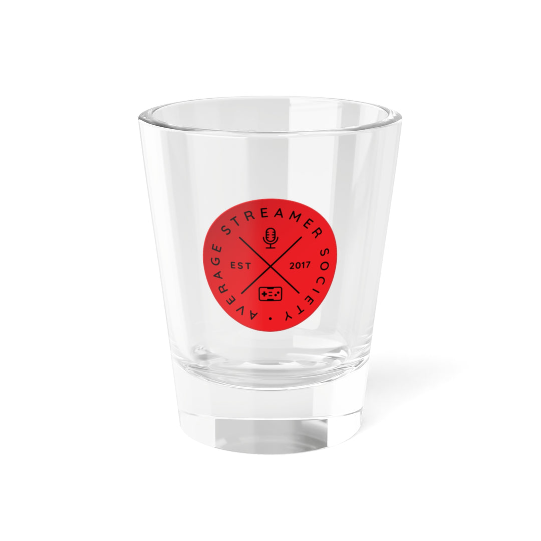 Average Streamer Society Shot Glass, 1.5oz